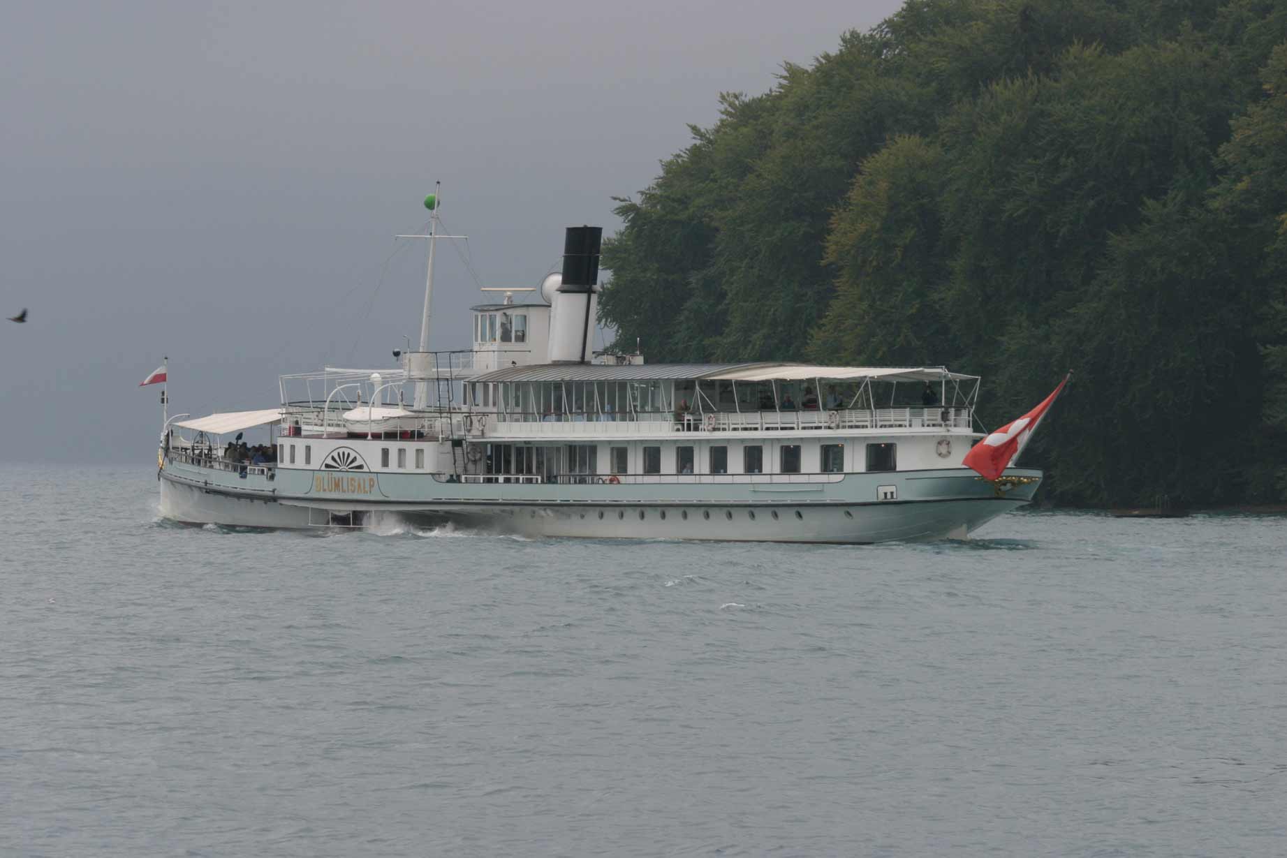 Dampfschiff Blümlisalp auf dem Thunersee